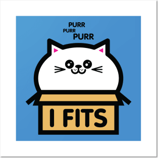 If I Fits I Sits Posters and Art